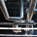 Interior Ceiling Duct System