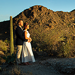 Tucson Sunset Wedding in the Foothills